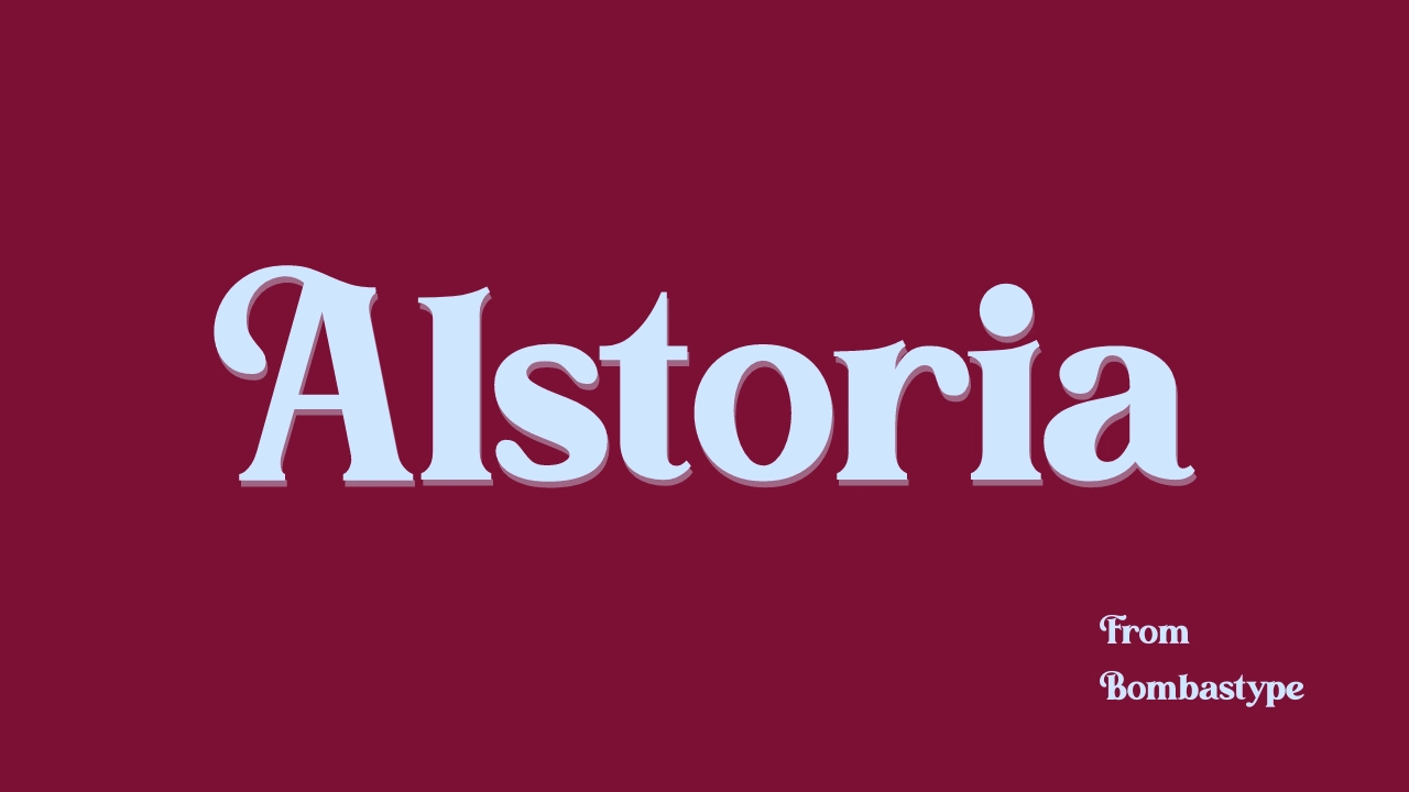 Alstoria Font