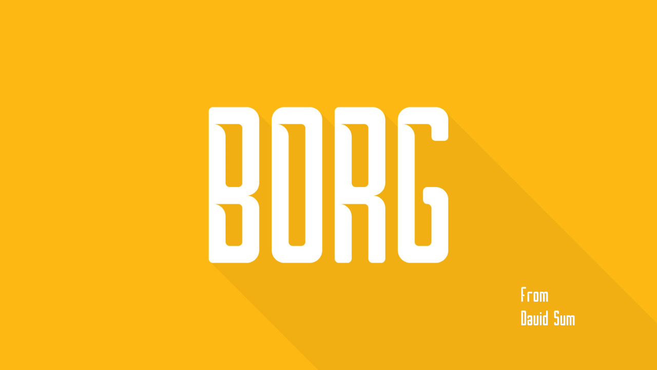 Borg Font