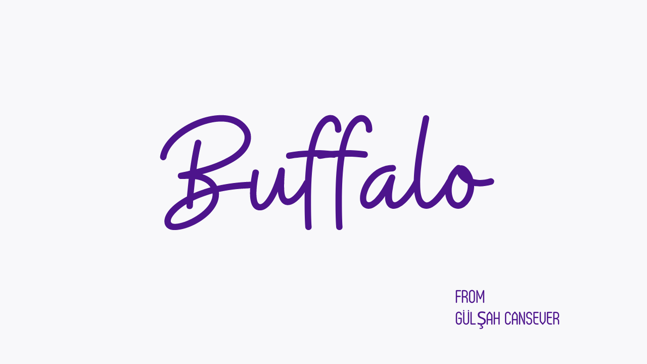 Buffalo Font