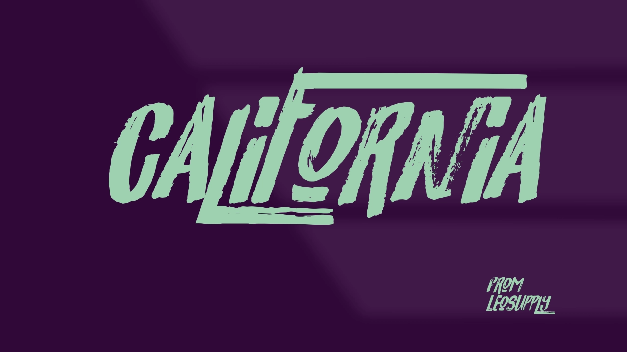 California Font