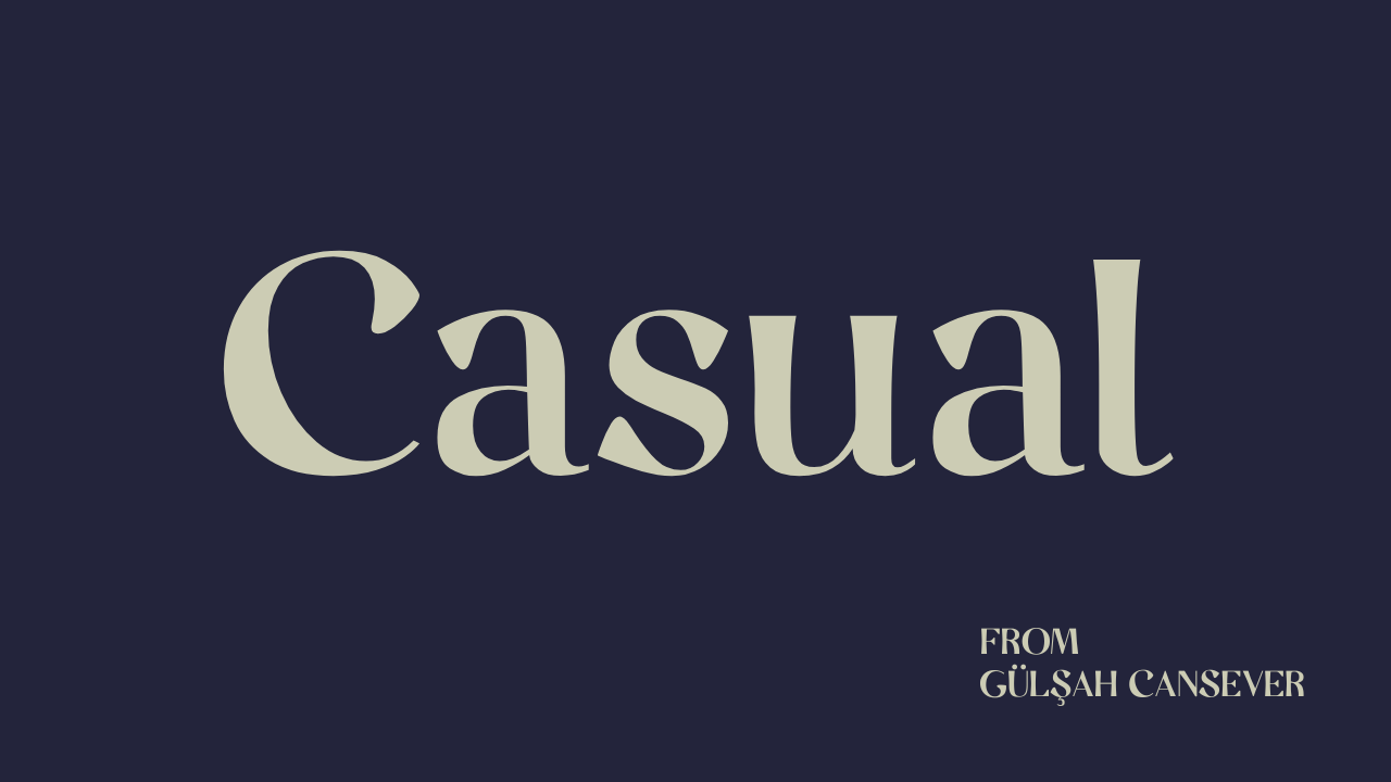 Casual Font