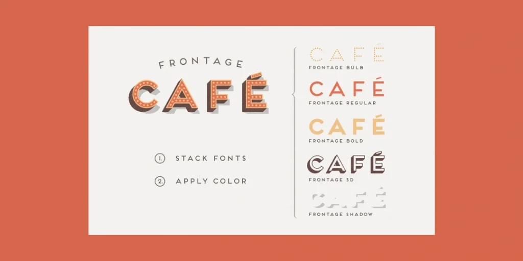 Frontage Font 5