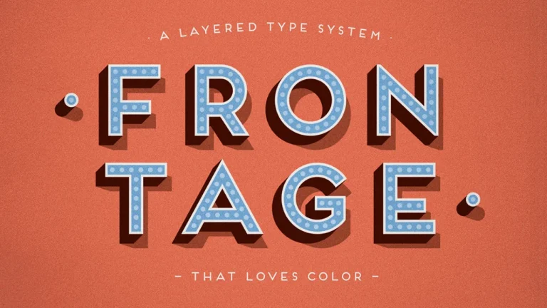 Frontage Font