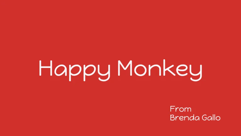 Happy Monkey Font