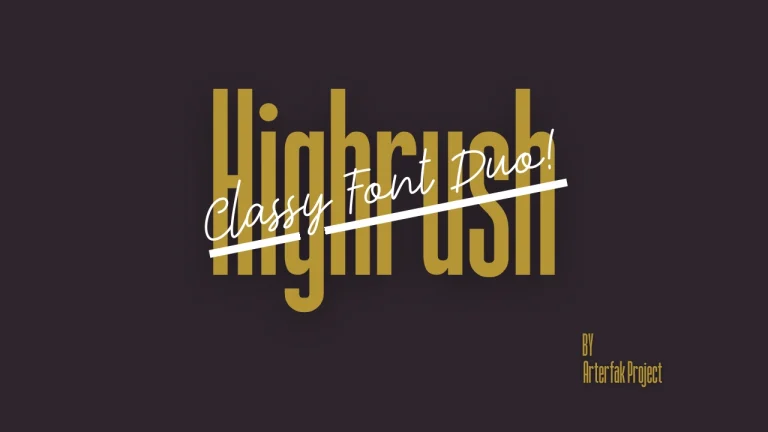 Highrush Font