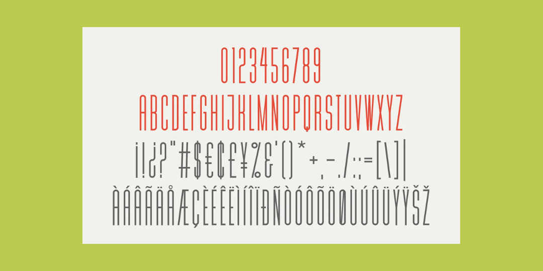 MD Tall Font Free Download | Fonts Bird