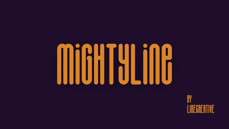 Mightyline Font