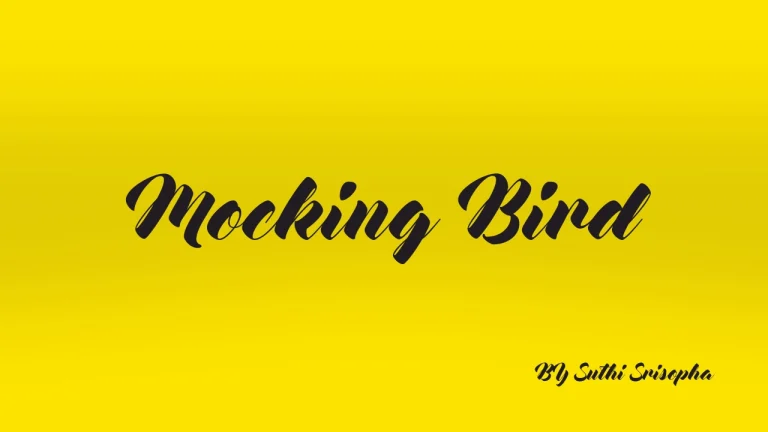Mocking Bird Font