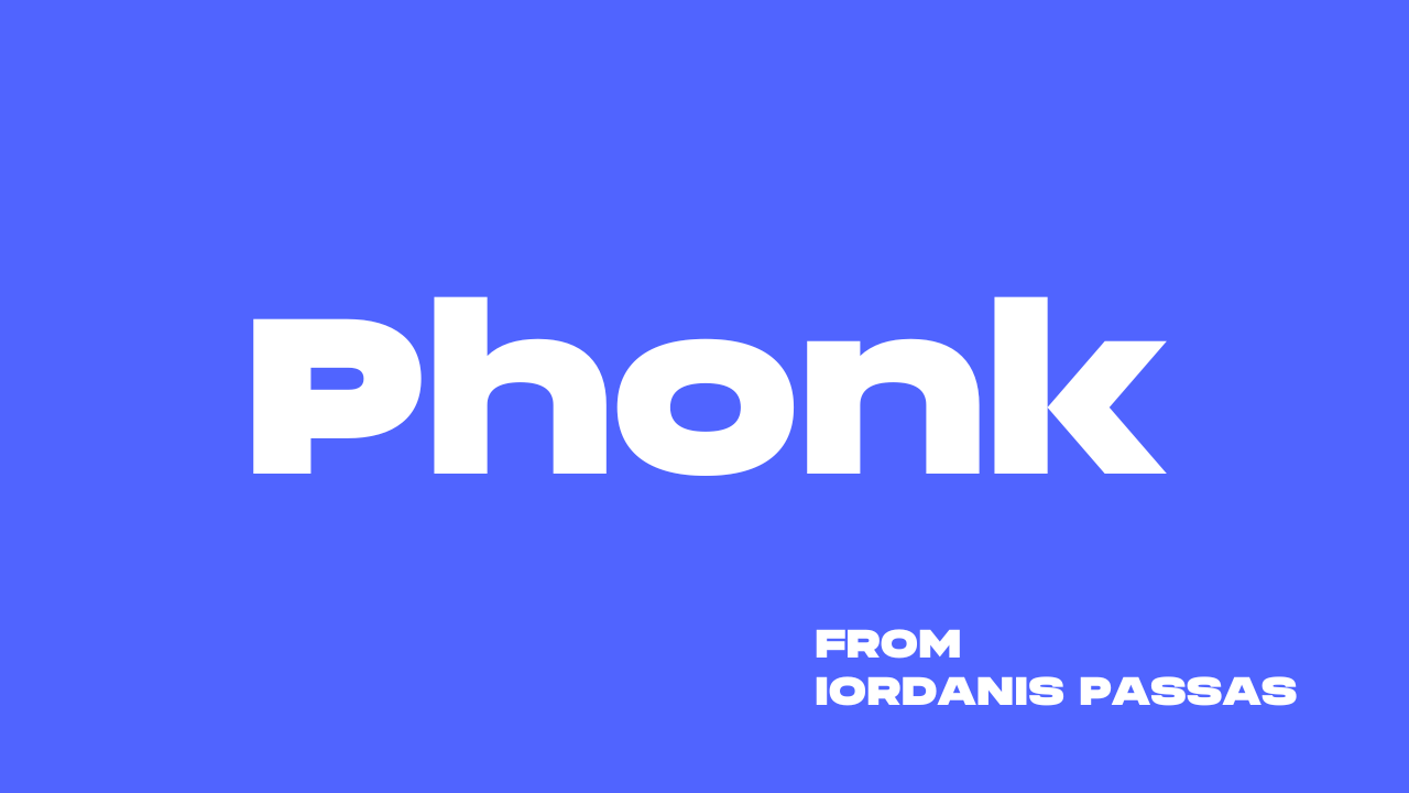 Phonk Font
