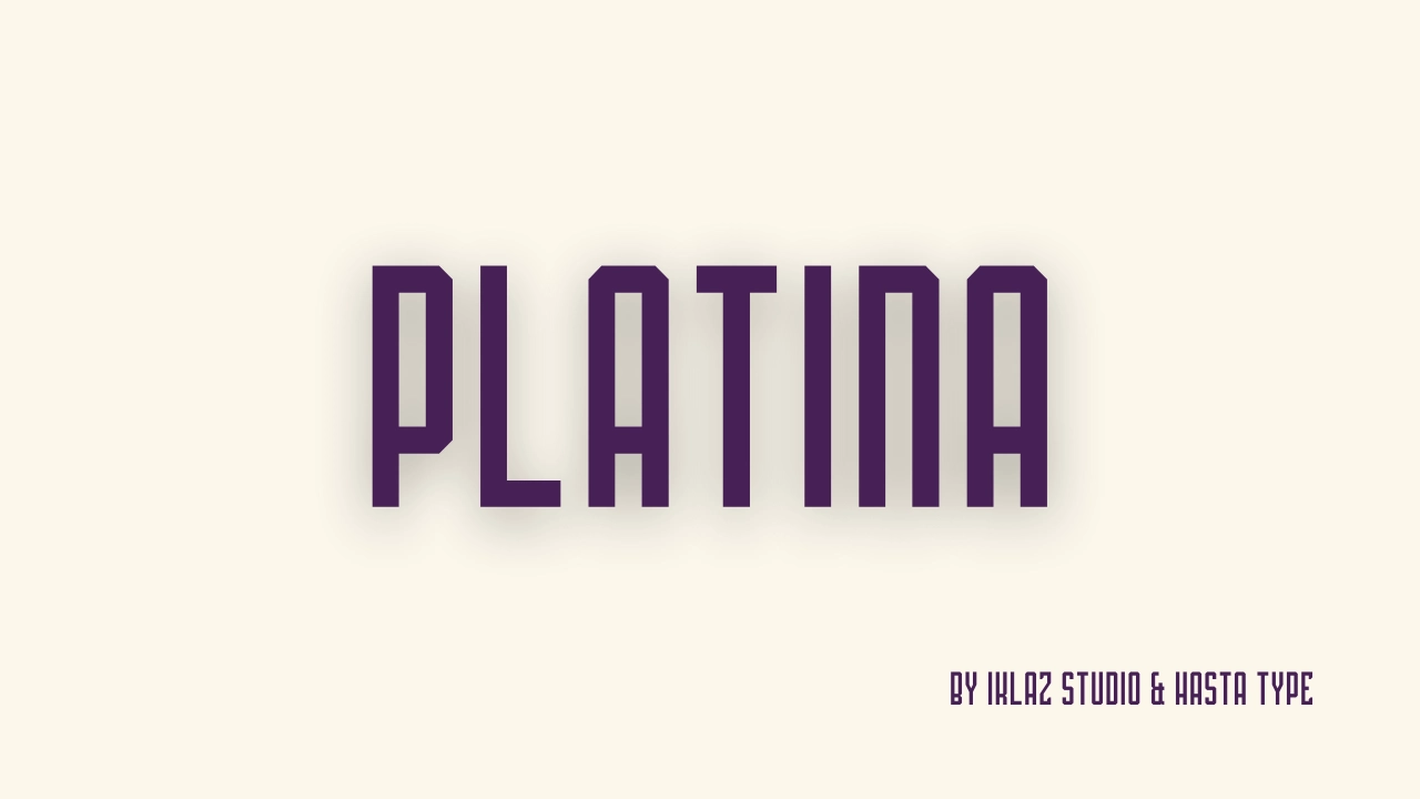 Platina Font