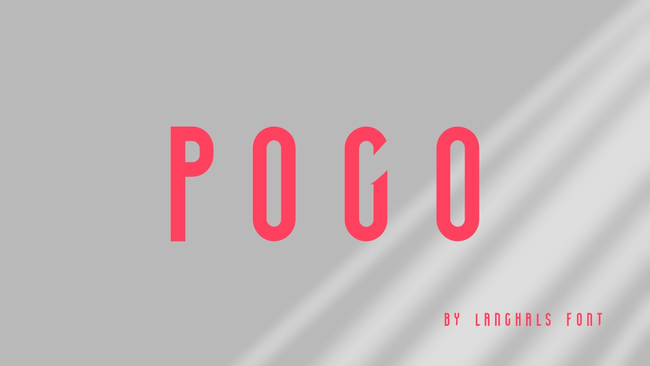 Pogo Font