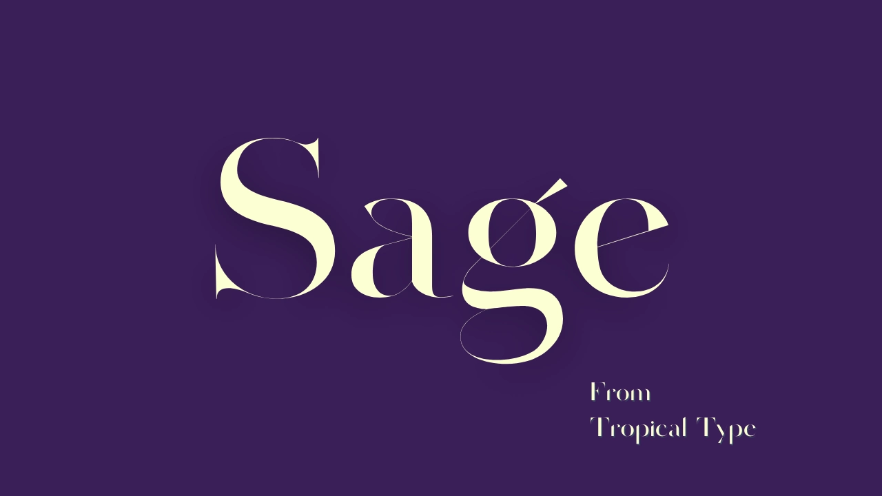 Sage Font
