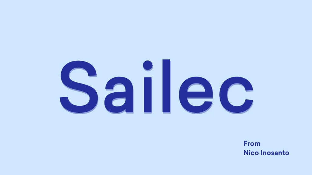 Sailec Font