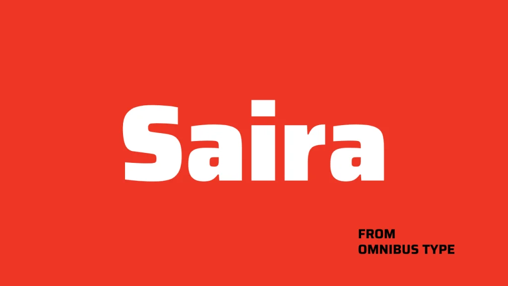 Saira Font