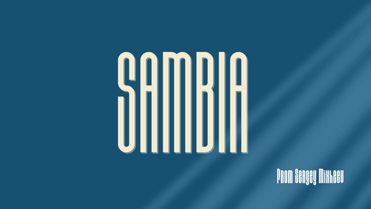 Sambia Font