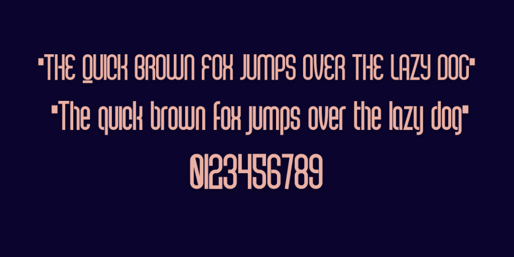 Scantype Font 3