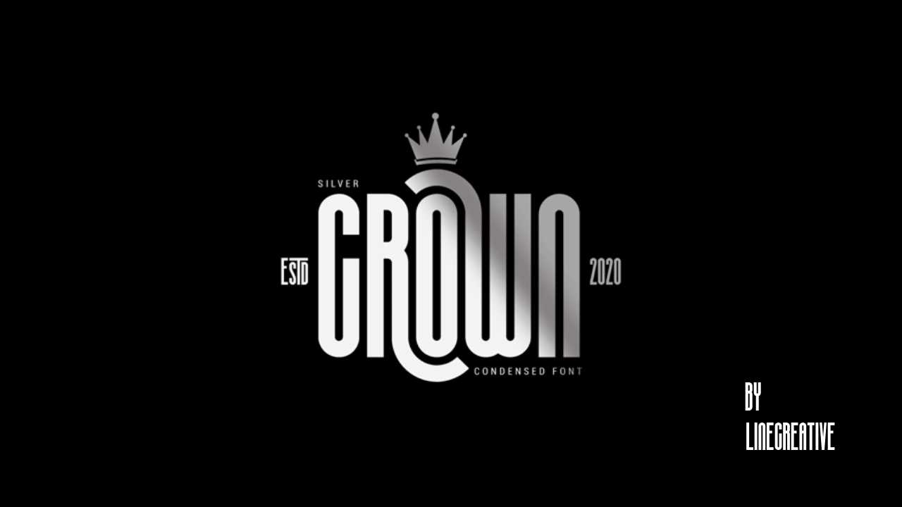 Silver Crown Font