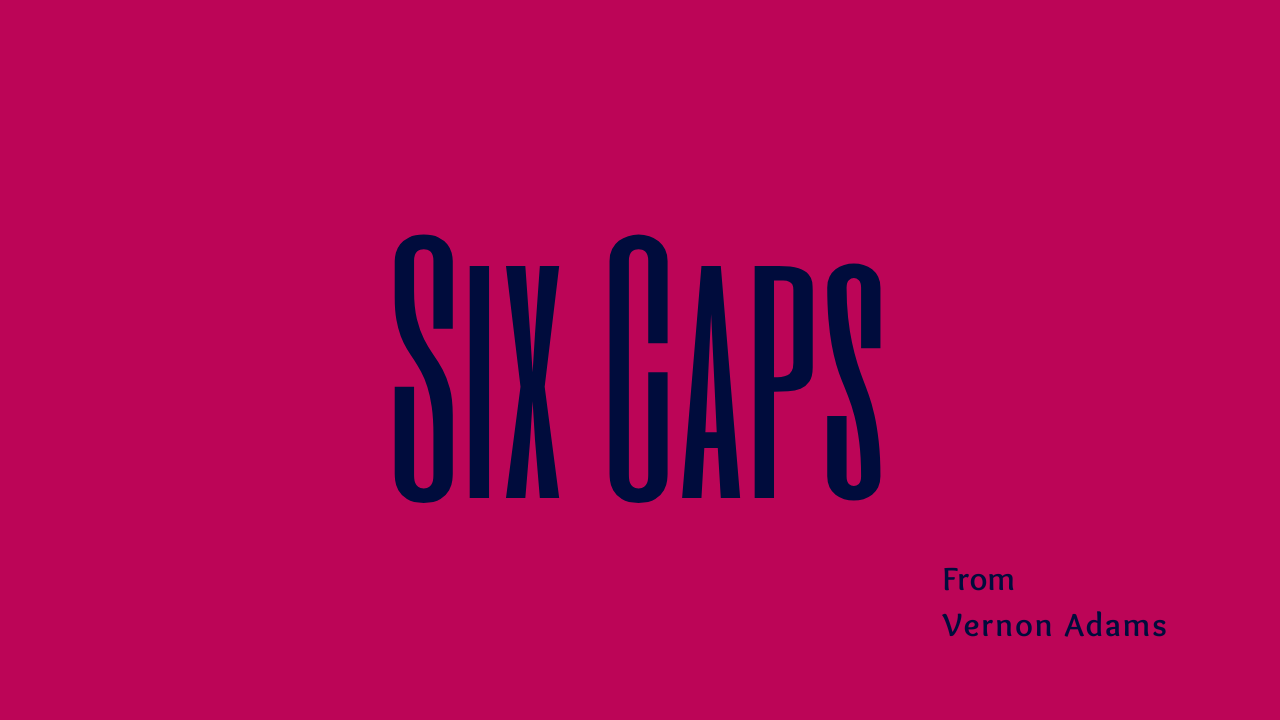 Six Caps Font