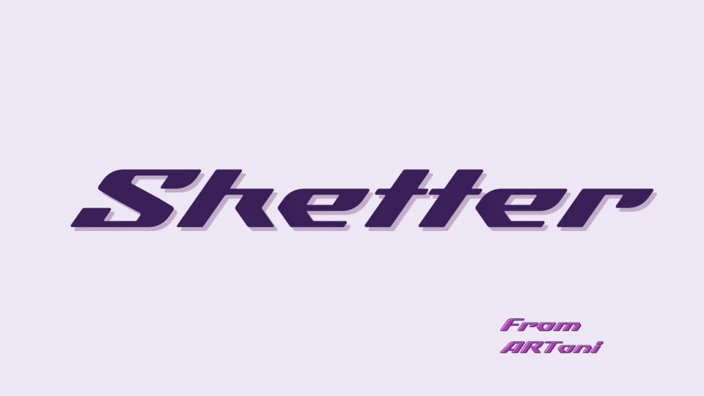 Sketter Font