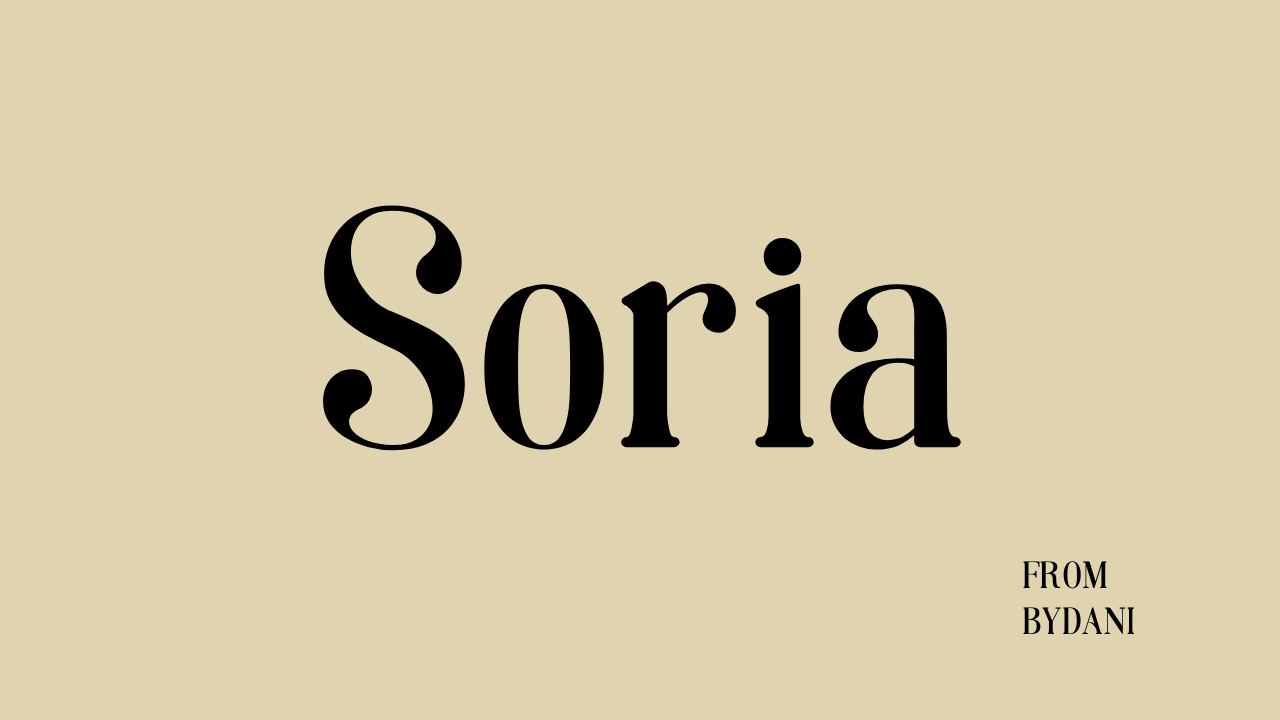 Soria Font