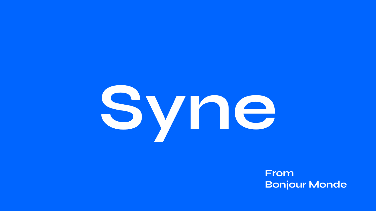 Syne Font