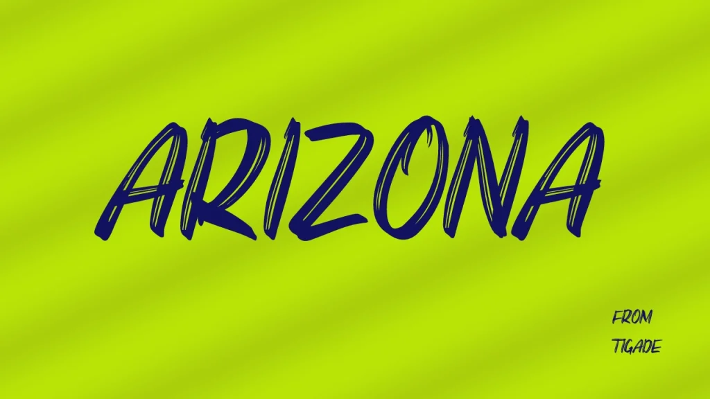 Arizona Font