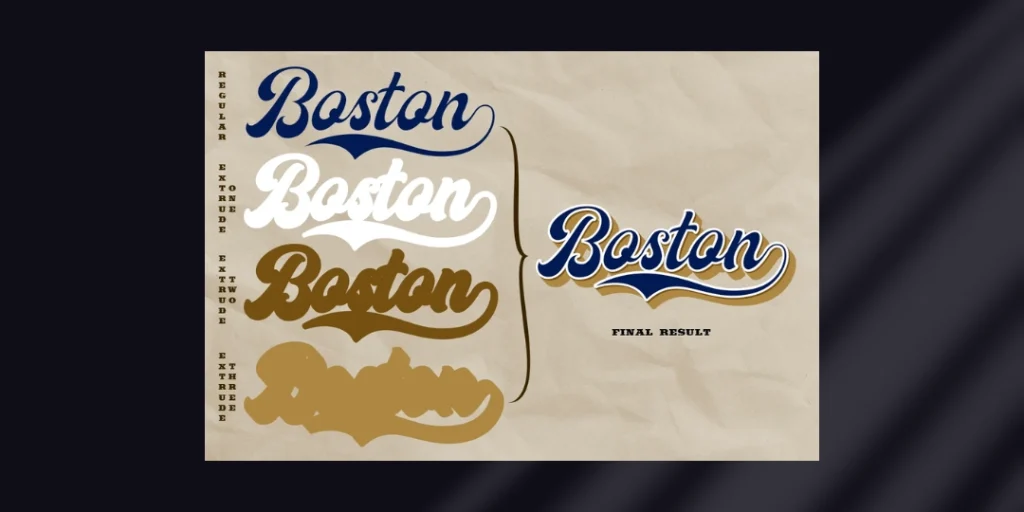 Boston Font 5