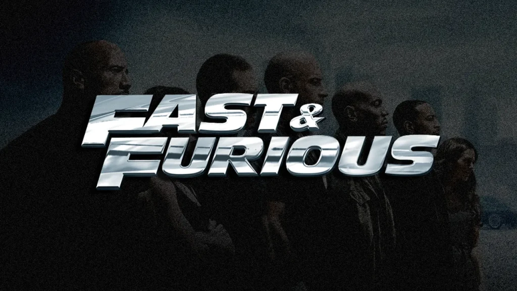 Fast and the Furious Font
