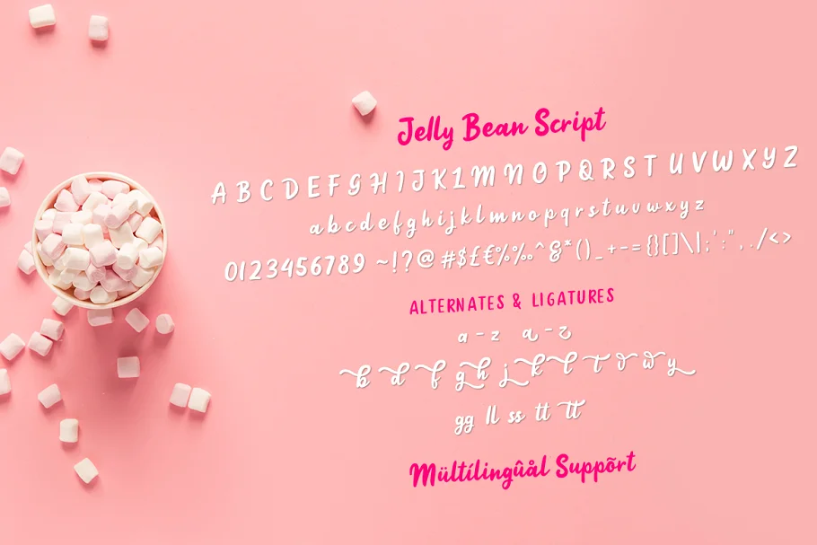 Jelly Bean Font 2