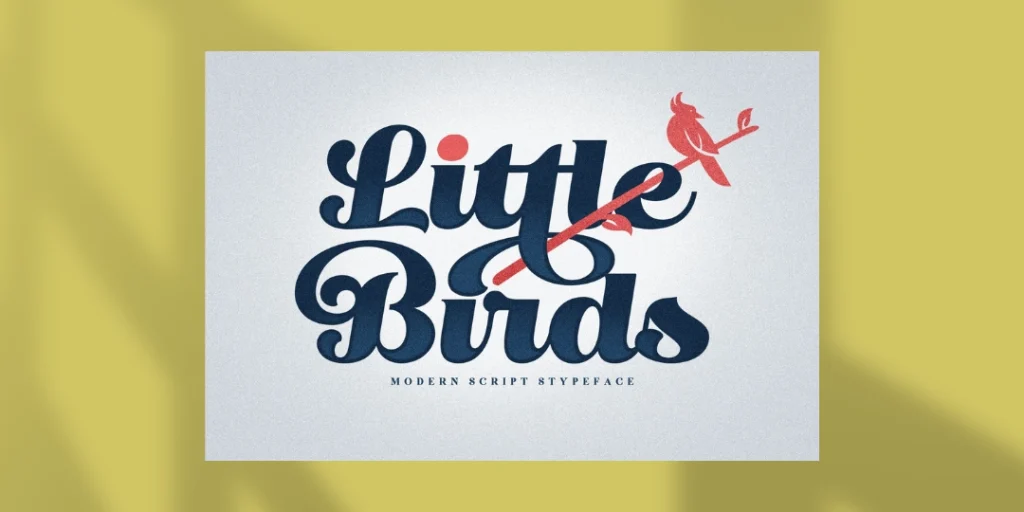 Little Bird Font 7