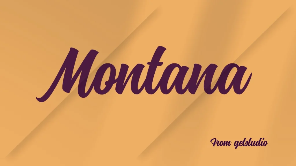 Montana Font
