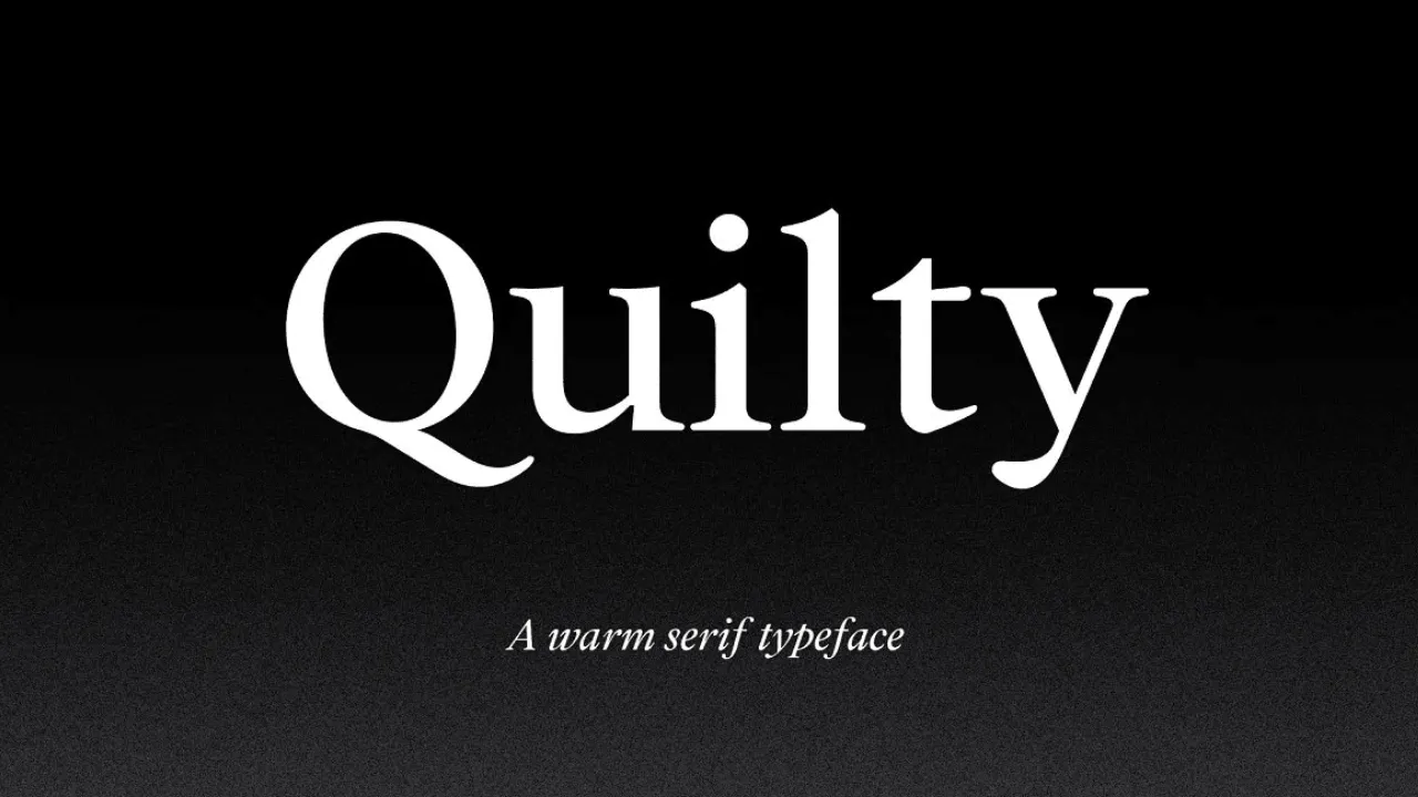 Quilty Font