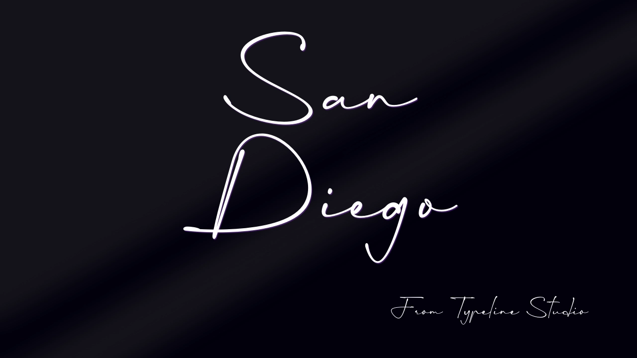 San Diego Font