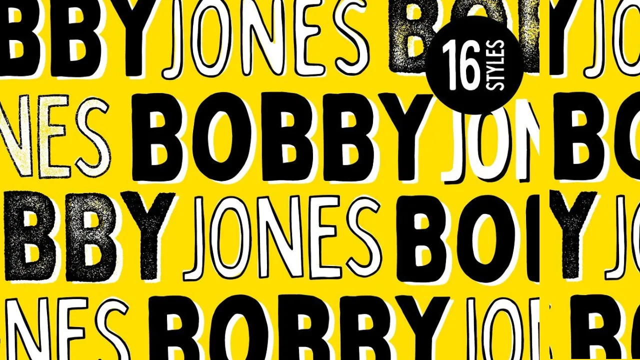 Bobby Jones Font