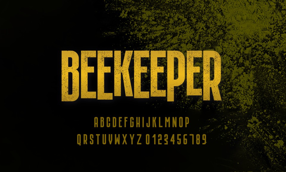 Bekeeper font Poster