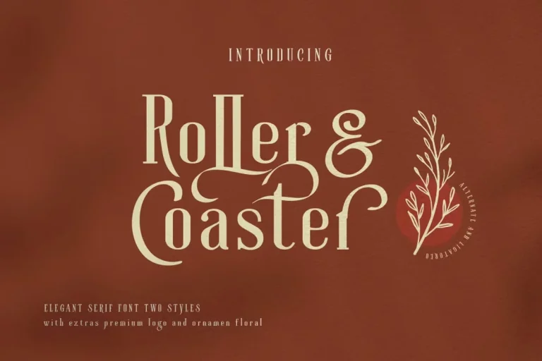 Roller Coaster Font Download