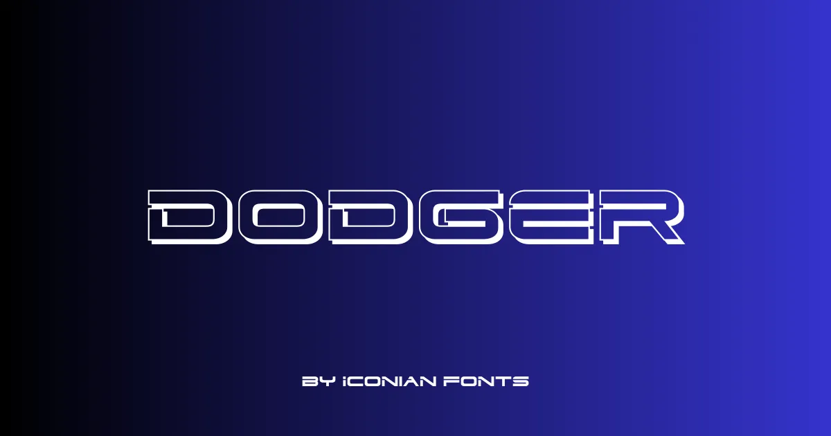 Dodger Font
