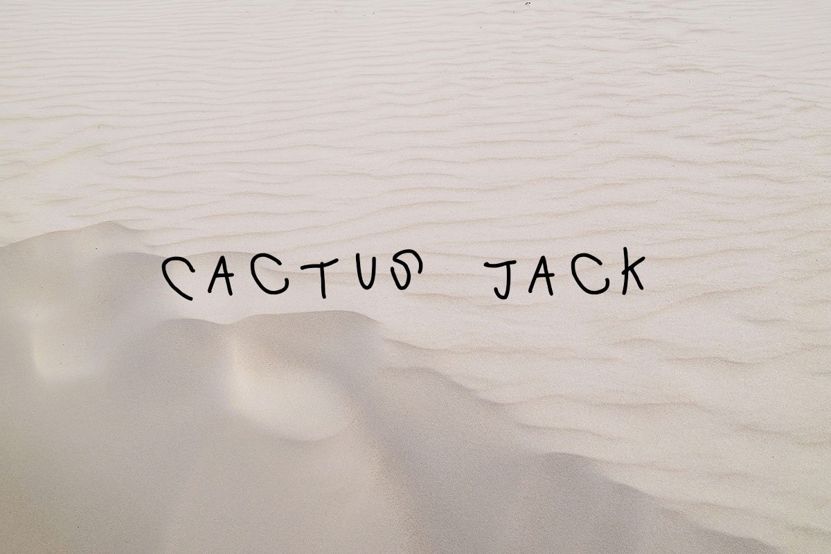 Cactus Jack Font