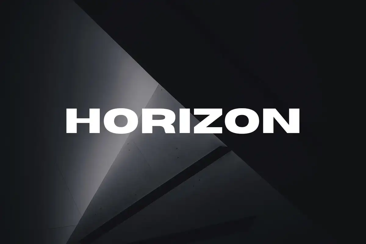 Horizon Font